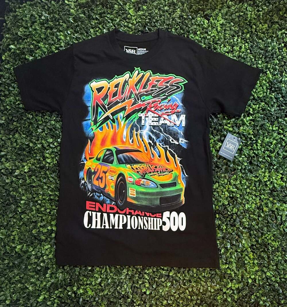 Young & Reckless Reckless Racing Team Endurance Championship 500 Graphic T-Shirt